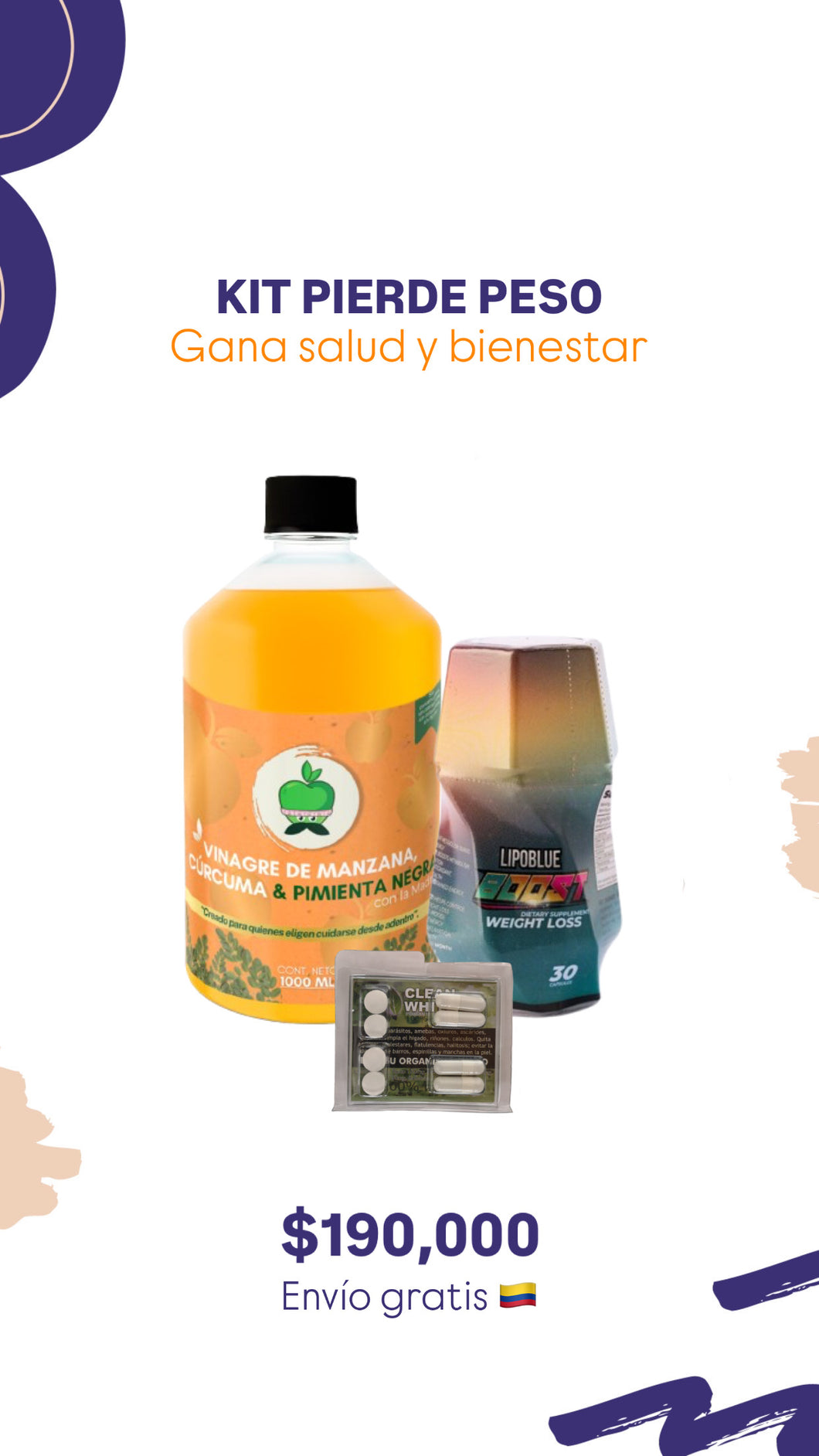 KIT pierde peso y gana salud