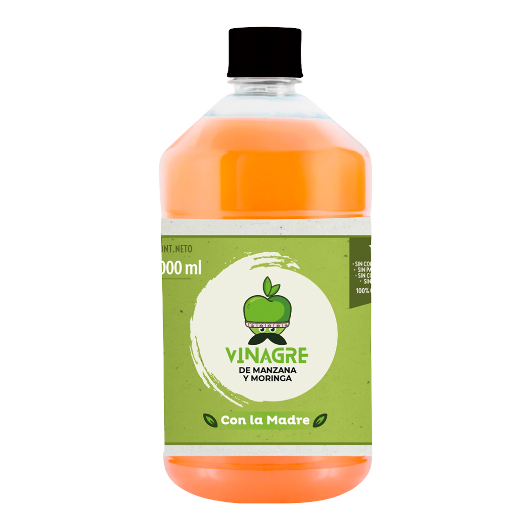 Vinagre de manzana con moringa (nuevo producto )